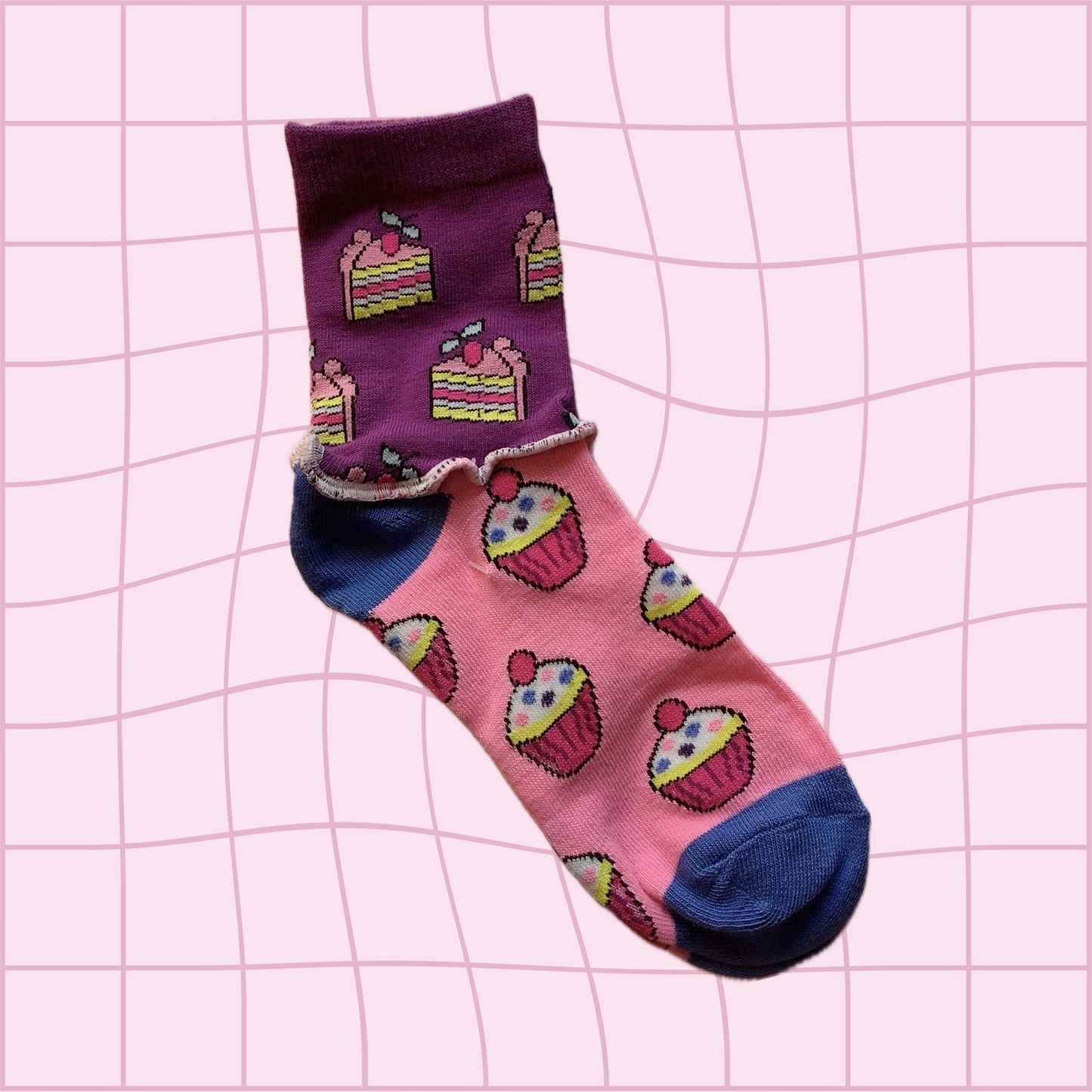 スイーツ柄靴下 Sweets themed socks