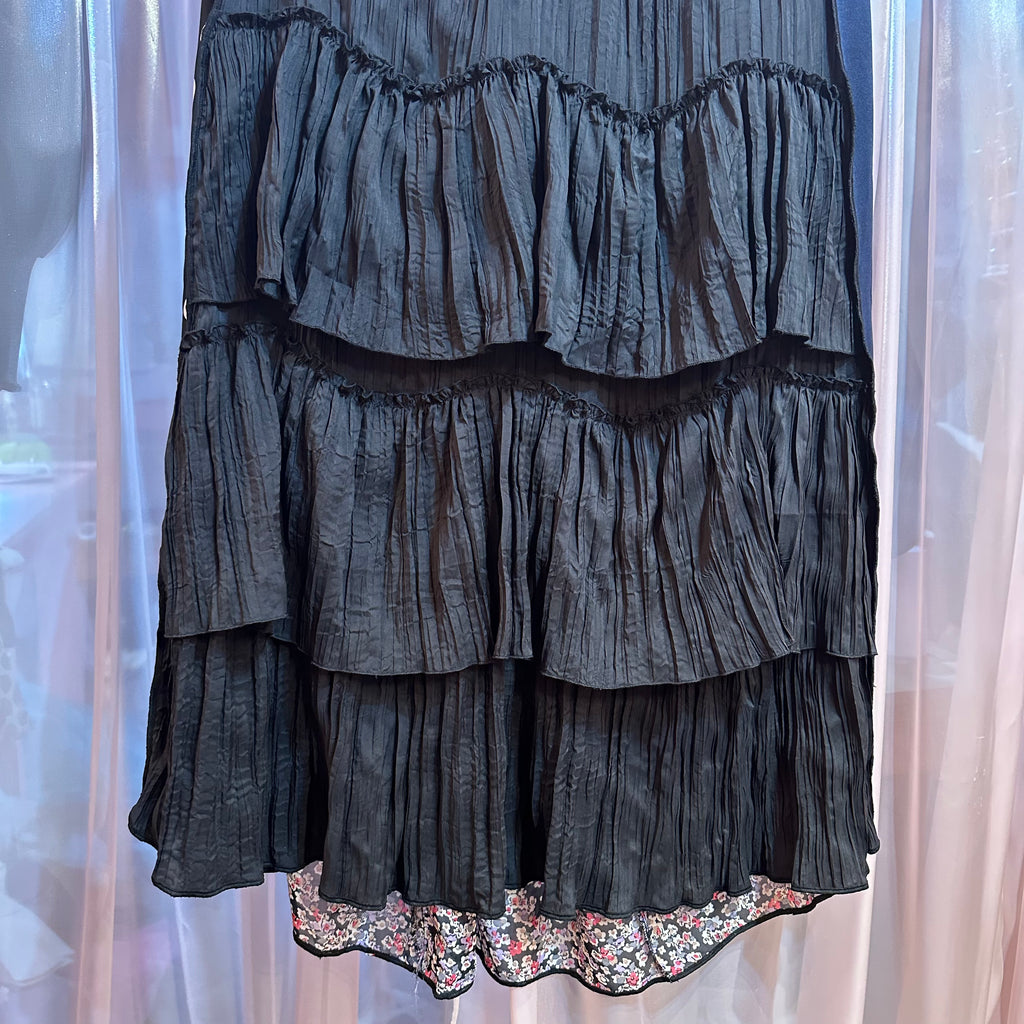 花柄ロングスカート