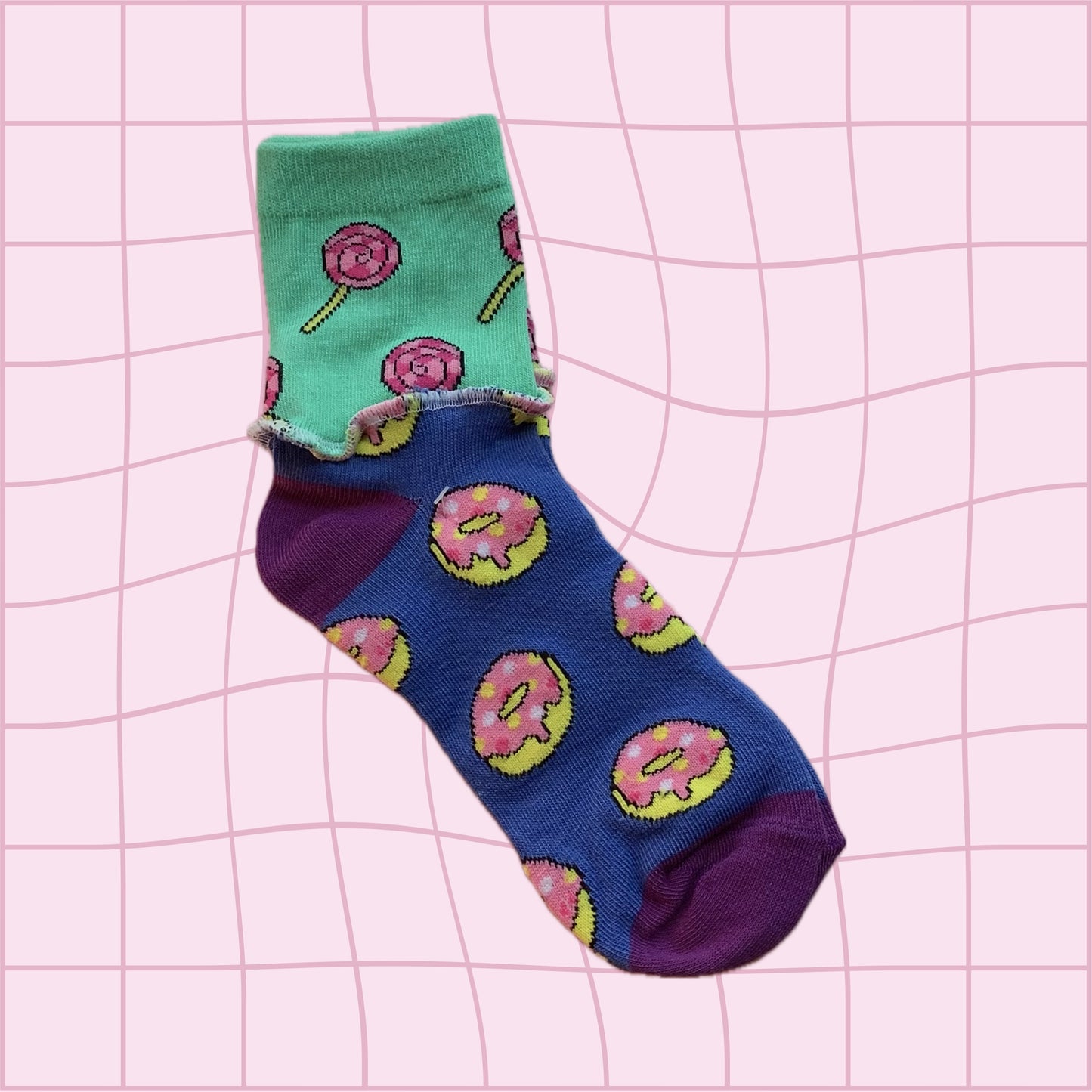 スイーツ柄靴下　Sweets themed socks