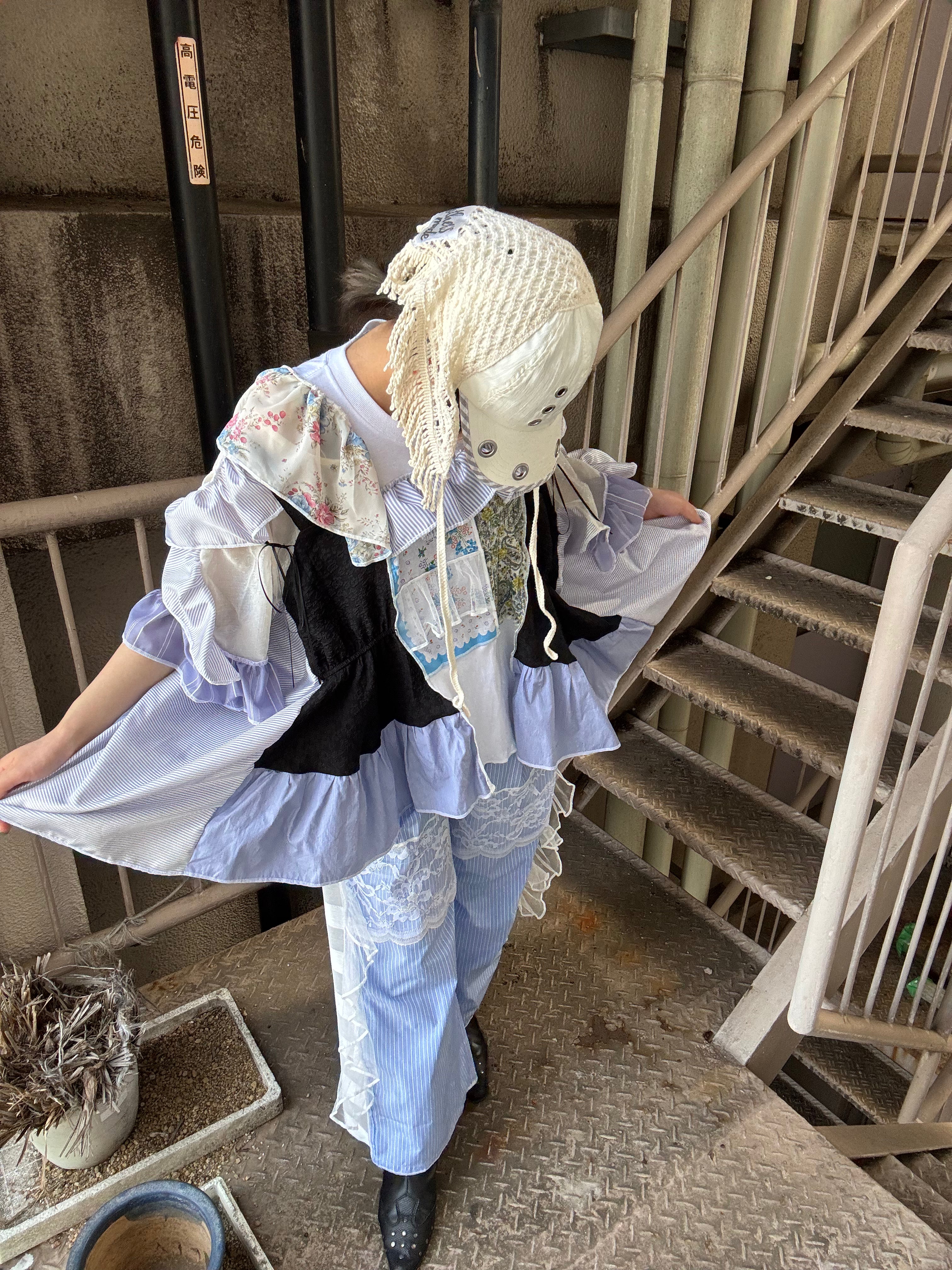 花柄キャミトップス