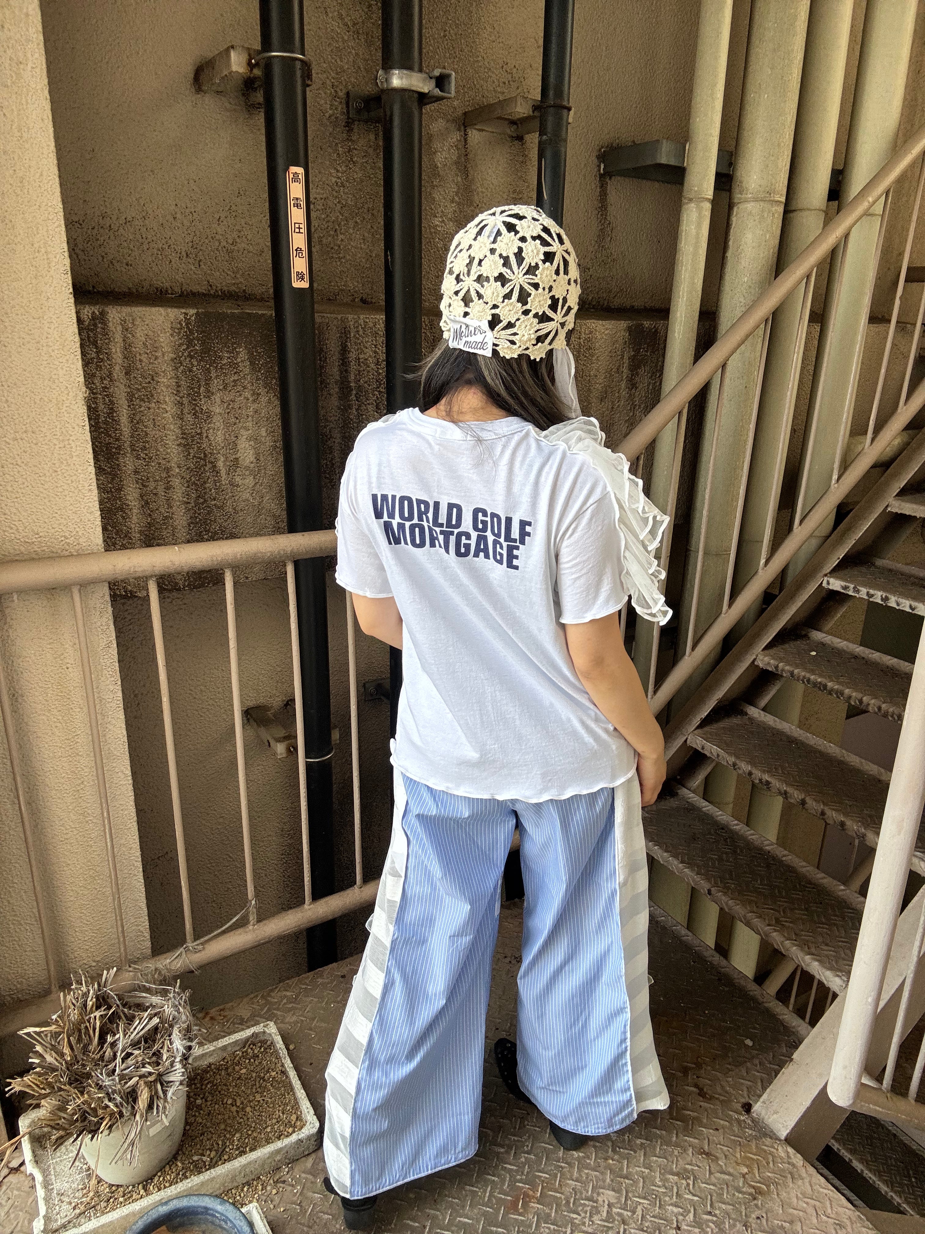 ストライプパンツ