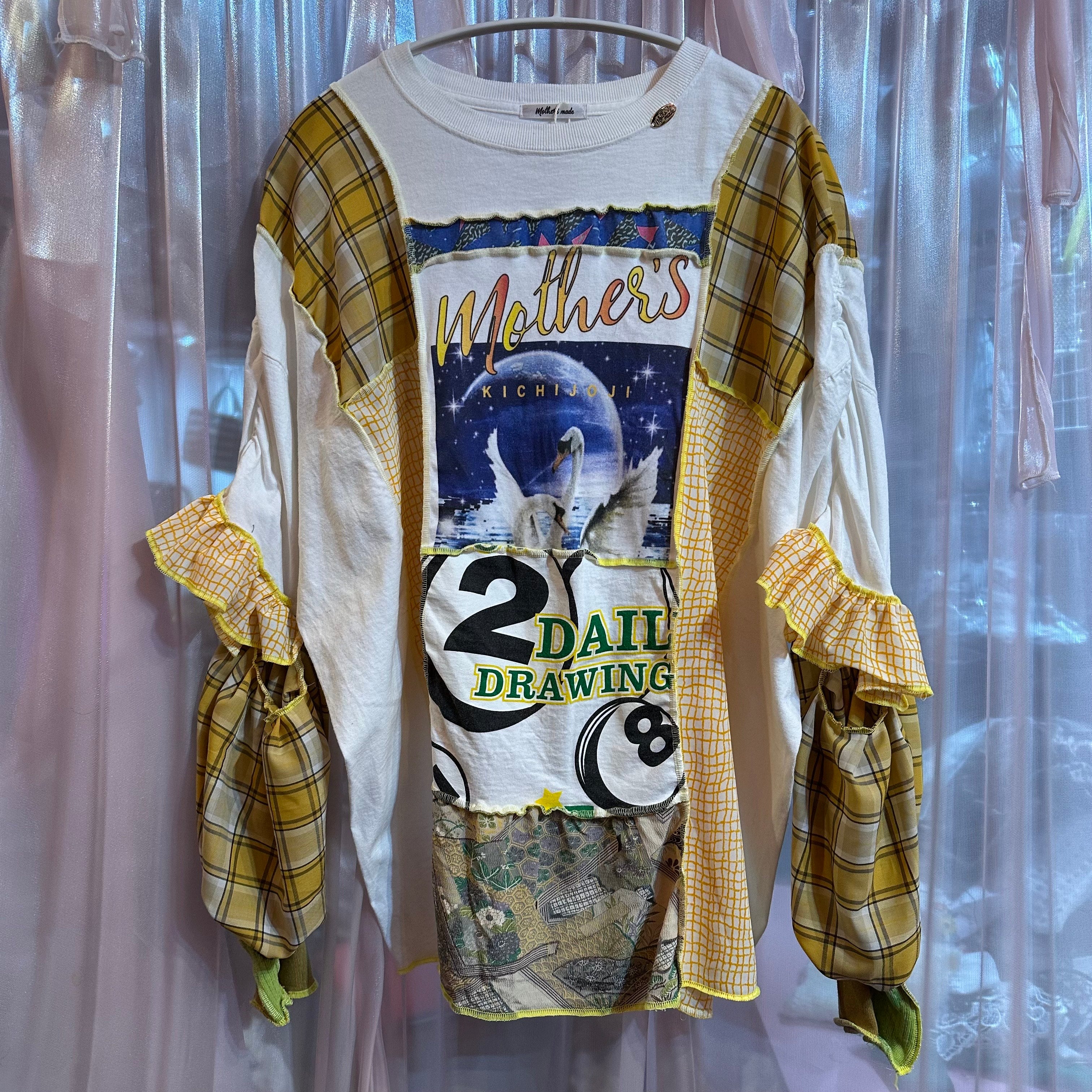 白鳥×着物 2wayトップス